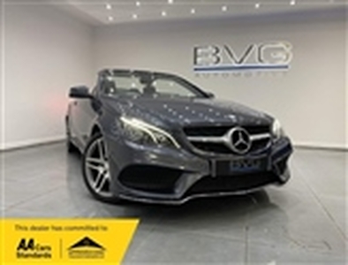 Used 2015 Mercedes-Benz E Class 2.1 E220 BlueTEC AMG Line Cabriolet G-Tronic+ Euro 6 (s/s) 2dr in Oldham
