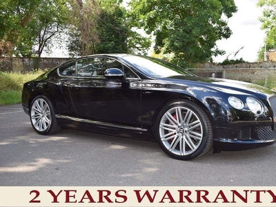Bentley Continental l 6.0 W12 GT Speed Auto 4WD Euro 5 2dr Immaculate Throughout Coupe