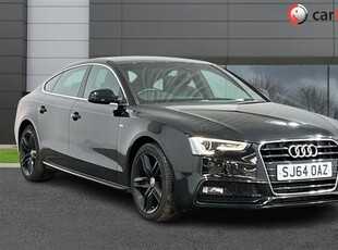 Used Audi A5 2.0 SPORTBACK TDI S LINE 5d 177 BHP Heated Front Seats, Park System Plus, DAB Digital Radio, Cruise in