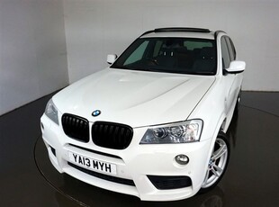 Used BMW X3 3.0 XDRIVE30D M SPORT 5d AUTO-FINISHED IN ALPINE WHITE WITH BLACK NAPPA LEATHER-19