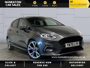 Used Ford Fiesta 1.0 EcoBoost Hybrid mHEV 125 ST-Line X Edition 5dr in Nuneaton