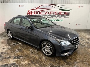 Used Mercedes-Benz E Class 2.1 E220 BLUETEC AMG NIGHT EDITION PREMIUM 4d 174 BHP in Tyne and Wear