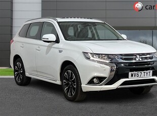 Used Mitsubishi Outlander 2.0 PHEV 4HS 5d 200 BHP Full Leather Seat Facings, Heated Front Seats, Power Tailgate, Parking Senso in