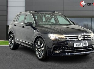 Used Volkswagen Tiguan 2.0 R LINE TDI BMT 5d 148 BHP 8in Sat Nav, Apple CarPlay, Android Auto, Front / Rear Park Sensors, H in