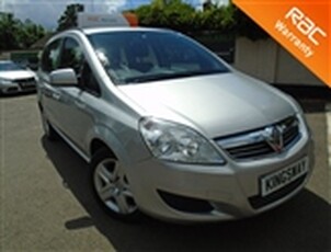 Used 2010 Vauxhall Zafira 1.6 EXCLUSIV 5d 113 BHP in Crawley