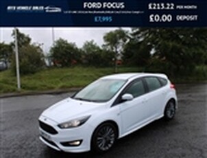 Used 2018 Ford Focus 1.0 ST-LINE 2018,Sat Nav,Bluetooth,DAB,Air Con,F.S.H,Ulez Compliant in DUNDEE