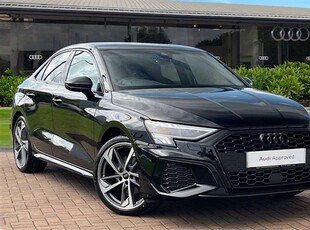 Used Audi A3 35 TFSI Black Edition 4dr S Tronic in Stafford