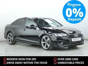 Used Audi A4 35 TFSI Black Edition 4dr in Peterborough