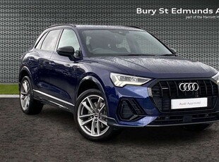 Used Audi Q3 45 TFSI 245 Quattro Black Edition 5dr S Tronic in Bury St Edmunds