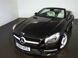 Used Mercedes-Benz SL Class 3.5 SL350 AMG SPORT 2d 306 BHP-OBSIDIAN BLACK METALLIC WITH HEATED BEIGE NAPPA LEATHER UPHOLSTERY-AC in Warrington