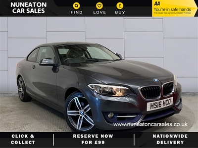 Used BMW 2 Series 218i Sport 2dr [Nav] Step Auto in West Midlands
