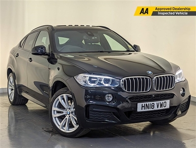 Used BMW X6 xDrive40d M Sport 5dr Step Auto in West Midlands