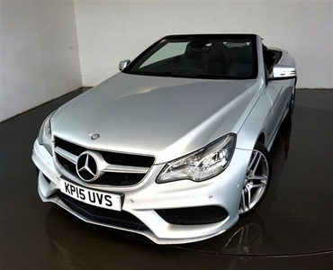 Used Mercedes-Benz E Class 3.0 E350 BLUETEC AMG LINE 2d AUTO-2 OWNER CAR-FINIAHED IN IRIDIUM SILVER WITH BLACK LEATHER UPHOLSTE in Warrington