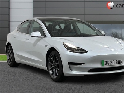 Used Tesla Model 3 STANDARD RANGE PLUS 4d 302 BHP Heated Front Seats, Adaptive Cruise Control, Autopilot, 15-Inch Touch in