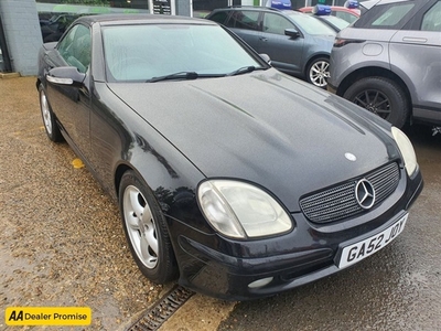 Used 2003 Mercedes-Benz SLK 2.3 SLK230 KOMPRESSOR 2d 197 BHP IN BLACK WITH 82,000 MILES IN A SUPURB CONDITION, WITH A FANTASTIC in East Peckham