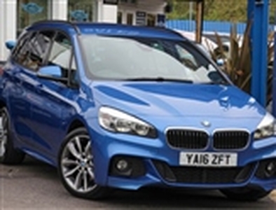 Used 2016 BMW 2 Series 2.0 218D M SPORT GRAN TOURER 5d 148 BHP - 7 SEATS! ESTORIL BLUE! in Cardiff