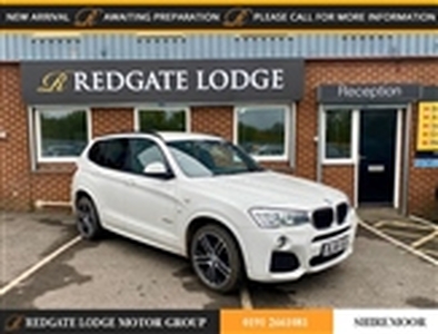 Used 2016 BMW X3 2.0 XDRIVE20D M SPORT 5d 188 BHP in Shiremoor