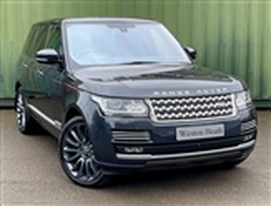 Used 2016 Land Rover Range Rover 4.4 SD V8 Autobiography SUV 5dr Diesel Auto 4WD Euro 6 (s/s) (339 ps) in Newcastle-Under-Lyme