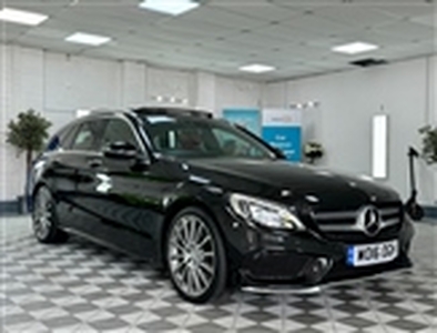 Used 2016 Mercedes-Benz C Class C220 D AMG LINE PREMIUM + PAN ROOF + RED LEATHER + FANTASTIC CONDITION + in Penarth Road