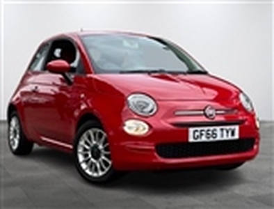 Used 2017 Fiat 500 1.2 Eco Pop Star Hatchback 3dr Petrol Manual Euro 6 (s/s) (69 Bhp) in Tamworth