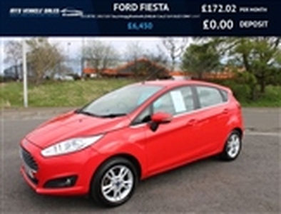 Used 2017 Ford Fiesta 1.0 ZETEC 2017.£0 Tax,64mpg,Bluetooth,DAB,Air Con,F.S.H ULEZ COMPLIANT in DUNDEE