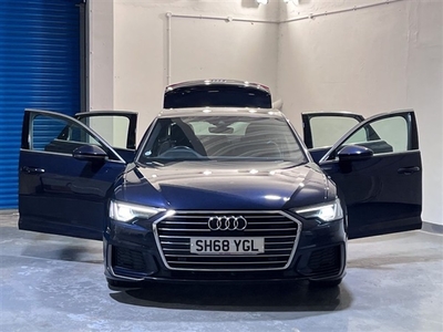 Used 2018 Audi A6 2.0 TDI S LINE MHEV 4d 202 BHP in Gwent