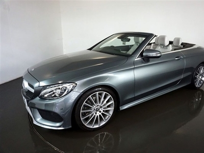 Used 2018 Mercedes-Benz C Class 2.1 C 220 D AMG LINE 2d-2 OWNER CAR FINISHED IN SELENITE GREY WITH GREY LEATHER UPHOLSTERY-REVERSE C in Warrington