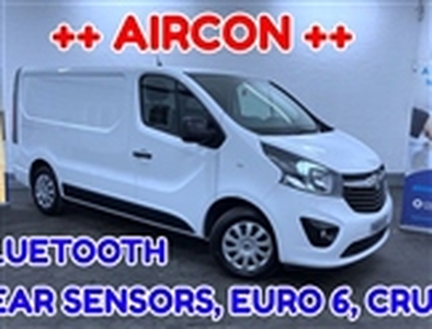 Used 2018 Vauxhall Vivaro 1.6 L1H1 2700 SPORTIVE ++ AIRCON ++ BLUETOOTH ++ 1 OWNER FROM NEW ++ CRUISE CONTROL, STOP START, EUR in Doncaster