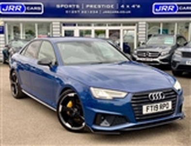 Used 2019 Audi A4 2.0 TDI 40 Black Edition S Tronic Euro 6 (s/s) 4dr in Chorley