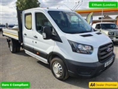 Used 2020 Ford Transit 2.0 350 LEADER ECOBLUE 130 BHP DOUBLE CAB REAR TWIN WHEEL TIPPER, AIRCON, EURO 6