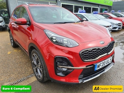Used 2020 Kia Sportage 1.6 GT-LINE ISG 5d 175 BHP IN RED WITH 26,022 MILES AND A FULL SERVICE HISTORY, 1 OWNER FROM NEW, UL in East Peckham