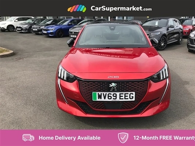 Used 2020 Peugeot 208 100kW GT 50kWh 5dr Auto in Stoke-on-Trent