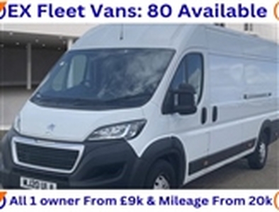 Used 2020 Peugeot Boxer 2.2 BLUEHDI 435 L4H2 PROFESSIONAL ** ONLY 20,547 MILES ** in Huntingdon