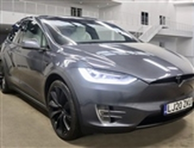 Used 2020 Tesla Model X PERFORM LUDICROUS AWD 5d 605 BHP 6 Seat White Leather Adaptive Air Suspension Sub Zero Immersive Sou in Harlow