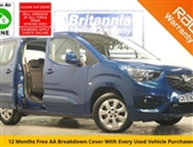Used 2020 Vauxhall Combo Life 1.2 ENERGY 7 SEATER AUTOMATIC 130 BHP in Newport