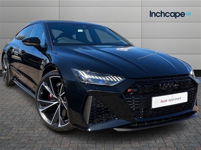 Used Audi RS7 RS 7 TFSI Quattro Carbon Black 5dr Tiptronic in Stockport