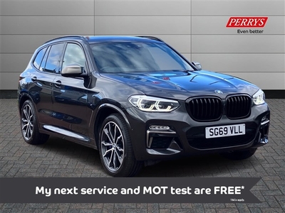 Used BMW X3 xDrive M40i 5dr Step Auto in Chesterfield