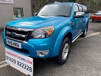 Used Ford Ranger 2.5 XLT 4X4 DCB TDCI 143 BHP**IMPECCABLE HISTORY 17 STAMPS** in Matlock