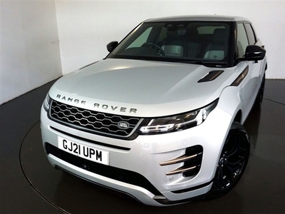 Used Land Rover Range Rover Evoque 1.5 R-DYNAMIC SE 5d AUTO 296 BHP-1 OWNER FROM NEW-FINISHED IN SEOUL PEARL SILVER-TWO TONE LEATHER-AU in Warrington