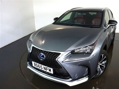 Used Lexus NX 2.5 300H F SPORT 5d AUTO-HEATED RED AND BLACK LEATHER-BLUETOOTH-CRUISE CONTROL-SATNAV-REVERSE CAMERA in Warrington