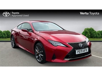 Used Lexus RC 300h 2.5 F-Sport 2dr CVT in Leicester
