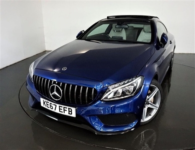 Used Mercedes-Benz C Class 2.0 C 200 AMG LINE PREMIUM 2d AUTO-REGISTERED FEB 2018-SUPERB 2 FORMER KEEPER EXAMPLE-LOW MILEAGE-BR in Warrington