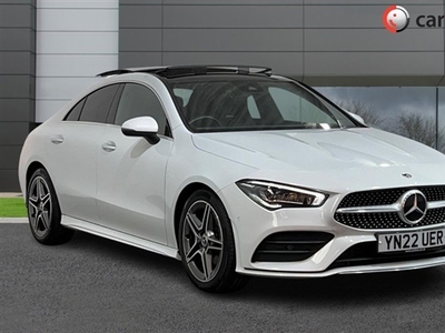 Used Mercedes-Benz CLA Class 1.3 CLA 180 AMG LINE PREMIUM PLUS 4d 135 BHP 64 Colour Ambient Lighting, Upgraded Audio System, Elec in