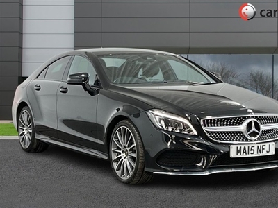 Used Mercedes-Benz CLS 2.1 CLS220 BLUETEC AMG LINE 4d 174 BHP Full Black Leather, Cruise Control, Parking Sensors, CD/DVD R in