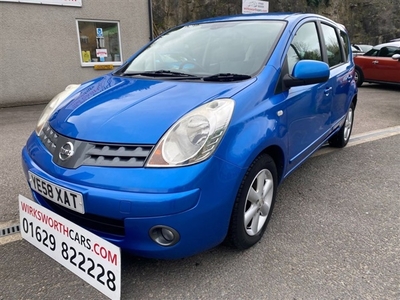 Used Nissan Note 1.4 ACENTA S 5d 88 BHP*8 SERVICE STAMPS*LAST LADY OWNER 7yrs* in Matlock