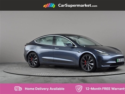 Used Tesla Model 3 Performance AWD 4dr [Performance Upgrade] Auto in Sheffield
