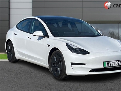 Used Tesla Model 3 STANDARD RANGE PLUS 4d 302 BHP Adaptive Cruise Control, Heated Front/Rear Seats, Autopilot, LED Head in