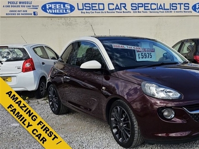 Used Vauxhall Adam 1.2 16v GLAM 3d 69 BHP * IDEAL FIRST / FAMILY CAR in Morecambe