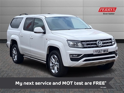 Used Volkswagen Amarok D/Cab Pick Up Highline 3.0 V6 TDI 224 BMT 4M Auto in Chesterfield