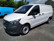 Used 2018 Mercedes-Benz Vito 111 CDI LWB L2 H1 LONG With Electric Windows and Twin Side Loading Doors finished in Candy White in in Preston